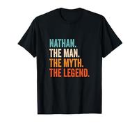 Nathan The Man The Myth The Legend prénom Nathan T-Shirt