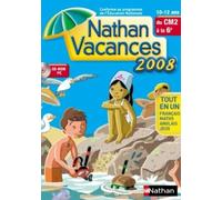 Nathan Vacances 2008 : Du CM2 à la 6ème G