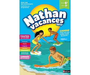 Nathan Vacances 2017 6/5ème - Cahier de vacances