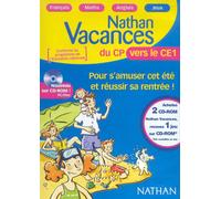 Nathan Vacances Du Cp Vers Le Ce1 - Ensemble Complet - 1 Utilisateur - Std - Cd
