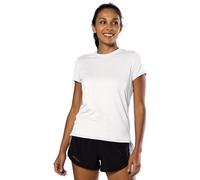 Nathan Women's Dash Short-Sleeve Performance Top Blanc 12 (M) Female