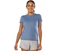 Nathan Women's Dash Short-Sleeve Performance Top Bleu marin 10 (S) Female