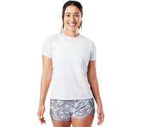 Nathan Women's Short-Sleeve Performance Running Top Blanc 16 (XL) Female