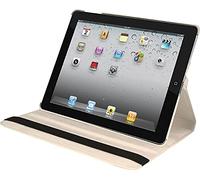 Natico Simili Cuir à 360 degrés Etui Rotatif pour iPad Mini No Size Blanc