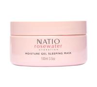 Natio Australia Masque de Sommeil Hydratant à l'Eau de Rose - Crème de Nuit à l'Eau de Rose - Hydratation de Nuit pour le Visage - 100 g