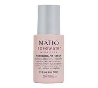 Natio Australia Sérum hydratant antioxydant à l'eau de rose - Hyaluronate Sérum - Sérum hydratant - Partenaire de la Crème Hydratante - 30 ml