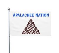 Nation Apalachee Drapeau Maison 90X150Cm Résistant Aux Intempéries Drapeau Double Face Bannières De Pour Ferme Accessoires Maison