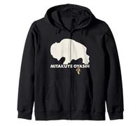 Nation des Sioux de la fierté amérindienne des Lakota Teton Sweat à Capuche