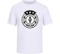 Nation Men's T-Shirts Men's Unisex Tee Shirt White