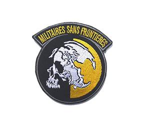 Nation Militaires Sans Frontieres New Metal Gear Solid Boucle Cosplay Patch Broderie