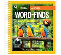National Animals Word-Finds Spiral Bound