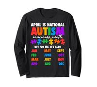 National Autism Awareness Month Autistic Kids Awareness Manche Longue