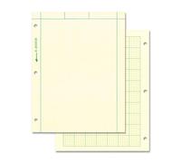 National Brand Bloc informatique Uni 200 Sheets Vert