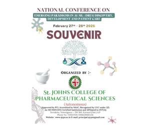 National Conference on Emerging Paradigms in AI/ML: Drug Discovery, Development and Patient Care - Souvenir