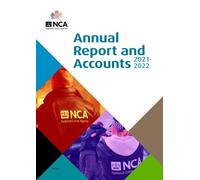 National Crime Agency Annual Report and Accounts 2021-2022 (for the period 1 April 2021 to 31 March 2022) (House of Commons Paper) HC 502