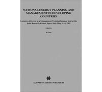 National Energy Planning And Management In Developing Countries