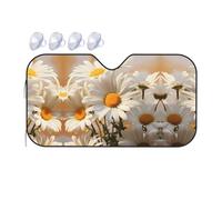 National Flower of Italy Petit pare-soleil imprimé pour pare-brise avant de voiture - Pare-soleil pour fenêtre de voiture, refroidissement rapide 15 ℃