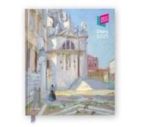 National Galleries Scotland 2025 Desk Diary Planner - Week To View, Illustrated Throughout