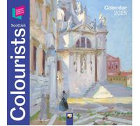 National Galleries Scotland: Scottish Colourists Wall Calendar 2025 (Art Calendar)