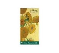 National Gallery: Van Gogh, Sunflowers 2025 Year Planner - Month To View