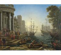 National Gallery's Seaport with the Embarkation of Saint Ursula 1000 Piece Puzzle