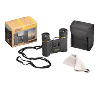 National Geographic Jumelles de poche 8x21 – œilletons pliables, caoutchouc, sac transport