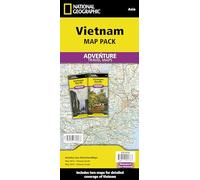 National Geographic - Pack de cartes - Vietnam - Carte d'aventure