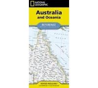National Geographic Australia And Oceania Map (Folded With Flags And Facts)