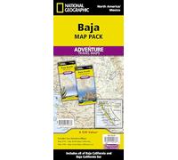National Geographic – Pack de cartes Baja Nord et Baja Sud