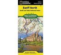 National Geographic Banff North (Banff and Yoho National Parks) Map: Trails Illustrated National Parks