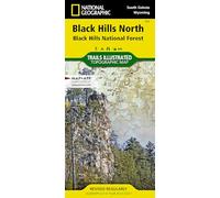 National Geographic Black Hills North: Blacke Hills National Forest; Trails Illustrated Map