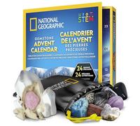 National Geographic Calendrier de l’Avent Minéraux 2026, Enfants 8-12 Ans