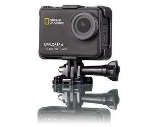 National Geographic - Caméra d'action Explorer 6 4K Ultra-HD 60fps WiFi