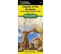 National Geographic Carte Trails Illustrated: Canyons of Escalante, Grand Staircase - Escalante NM