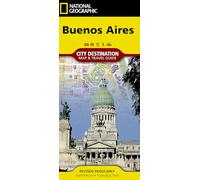 National Geographic City Destination Buenos Aires Map & Travel Guide