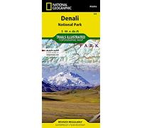 National Geographic Denali: National Park & Preserve Alaska, USA : Trails Illustrated Map.