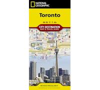 National Geographic Carte de ville Destination City Map 2018 Toronto