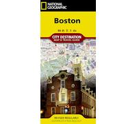 National Geographic Destination City Map Boston