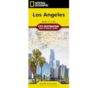 National Geographic Destination City Map Los Angeles: California