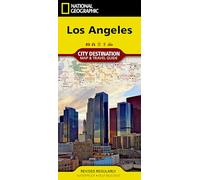 National Geographic Destination City Map Los Angeles: California