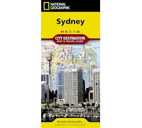 National Geographic – Carte Destination City Map Sydney