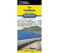 National Geographic Destination Map Caribbean