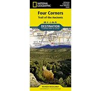 National Geographic Destination Map Four Corners Region: Trail of the Ancients