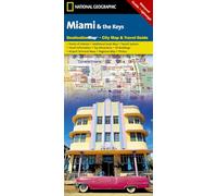 National Geographic Destination Map Miami & the Keys: Florida