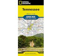 National Geographic Guide Map Tennessee: Road Map & Guide