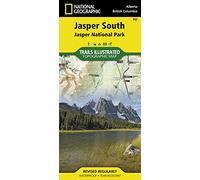 National Geographic Jasper South (Jasper National Park) Map: Trails Illustrated National Parks.