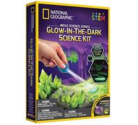 National Geographic JM80205 Glow in The Dark Mega Science Kit, Multicolor