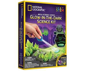National Geographic JM80205 Glow in The Dark Mega Science Kit, Multicolor
