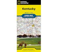 National Geographic Kentucky Guide Map: Road Map & Guide