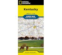 National Geographic Kentucky Guide Map: Road Map & Guide